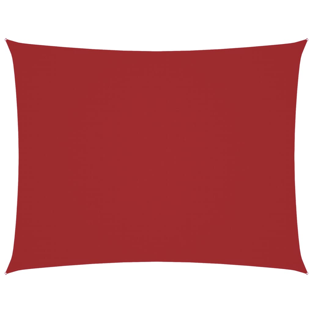 vidaXL Toldo vela de tela Oxford 3x4 m Rojo - Image 20 of 90