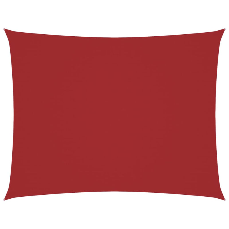 vidaXL Toldo vela de tela Oxford 3x4 m Rojo - Image 20 of 90