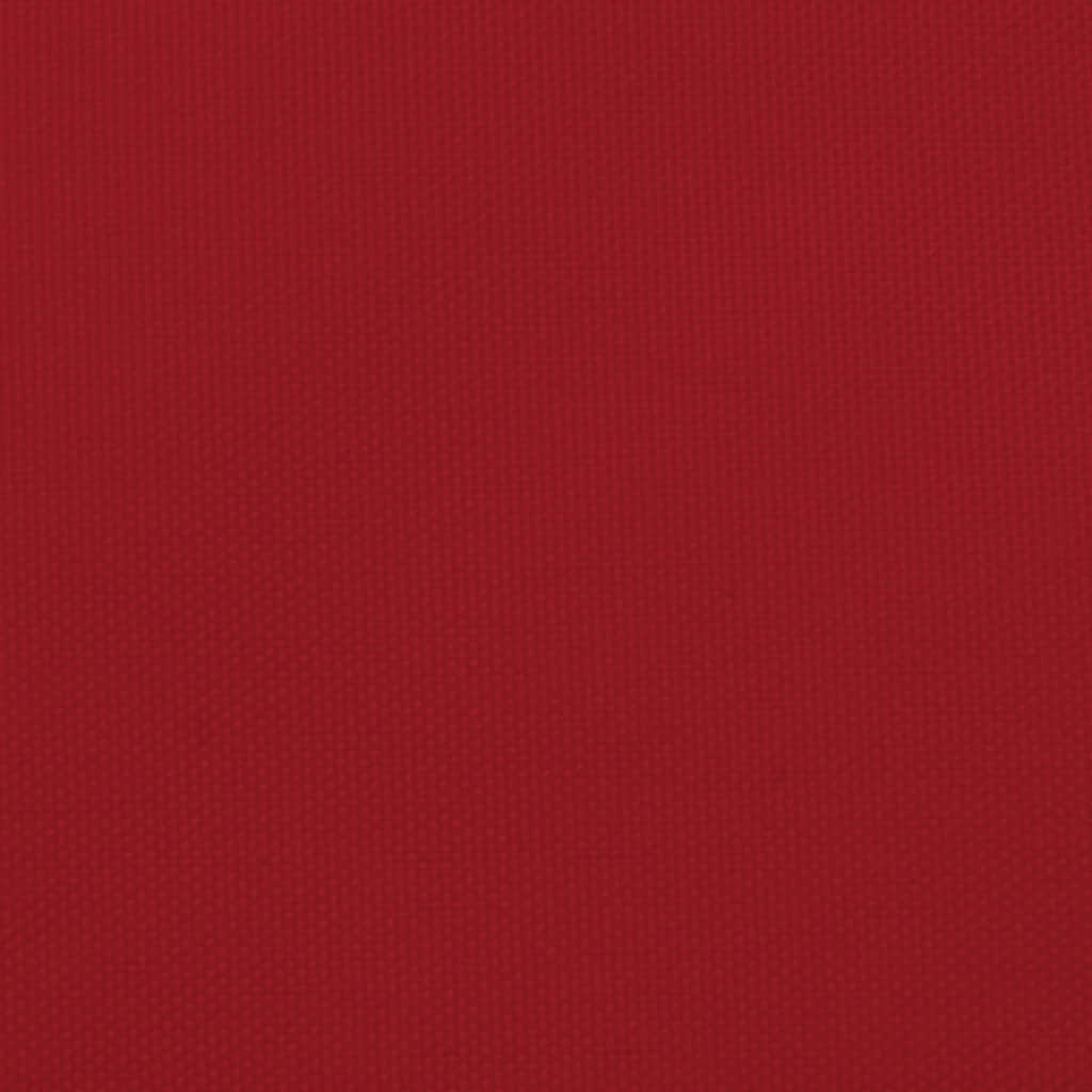 vidaXL 4x6 m Rectangular Sail Shade, PU-Coated Oxford, Red - Image 22 of 27