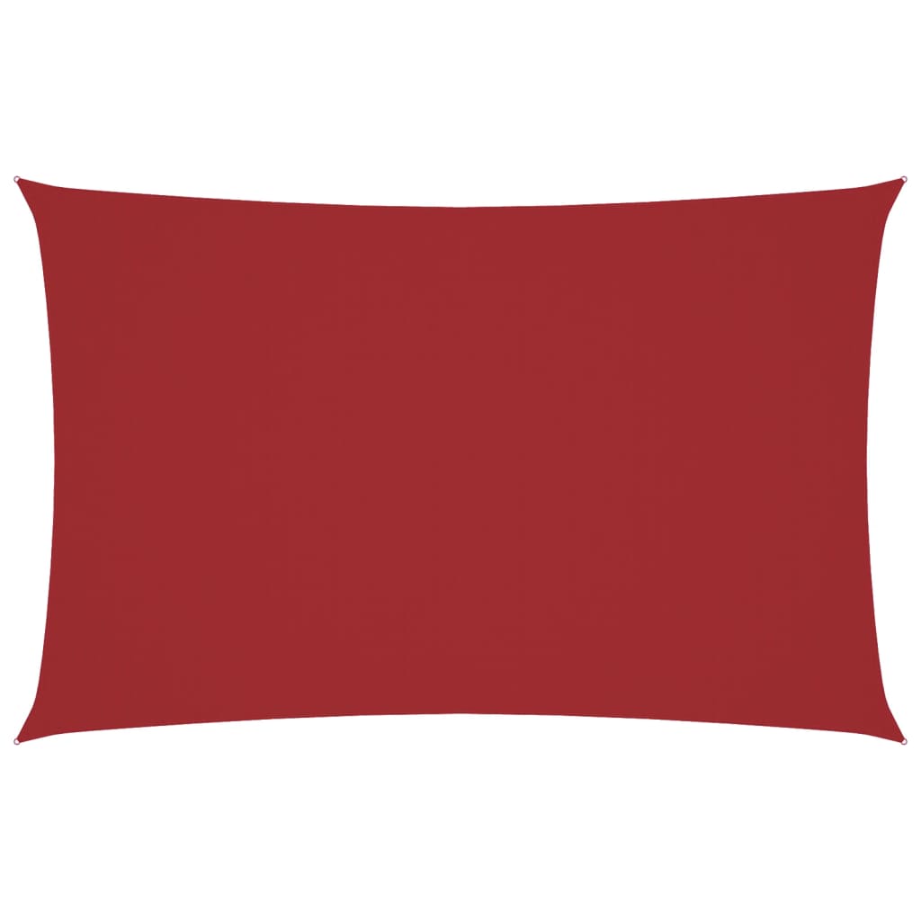 vidaXL Toldo vela de tela Oxford 3x4 m Rojo - Image 17 of 90