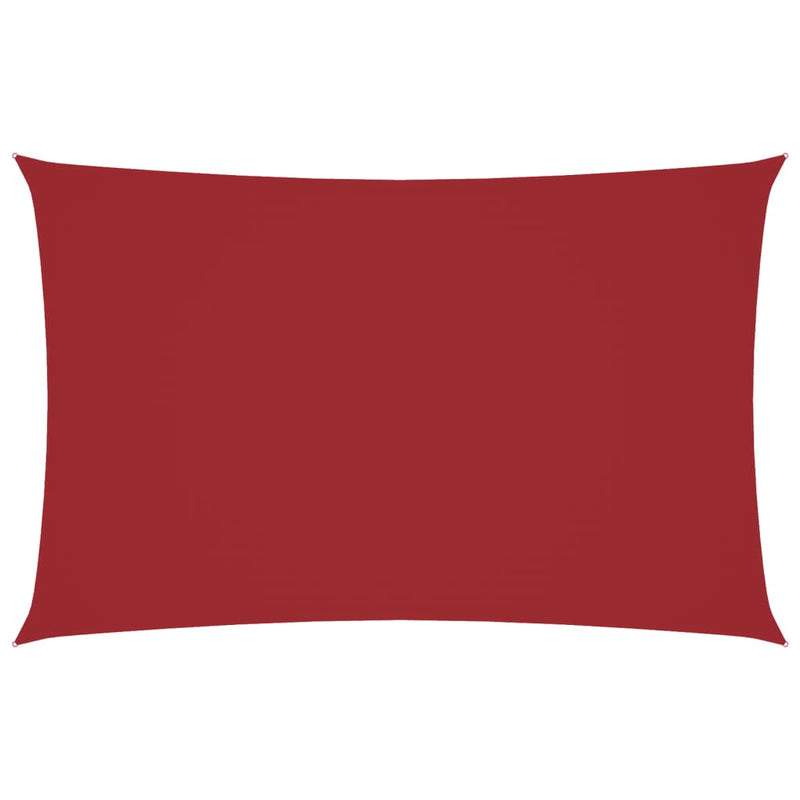 vidaXL Toldo de Vela en Tela Oxford 2x3,5 m Rojo - Image 17 of 117