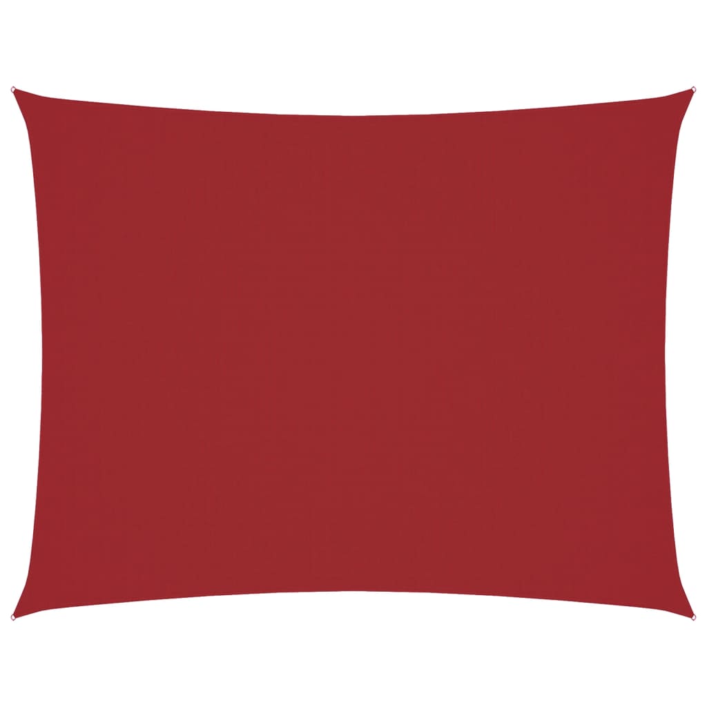 vidaXL Toldo vela de tela Oxford 3x4 m Rojo - Image 18 of 90
