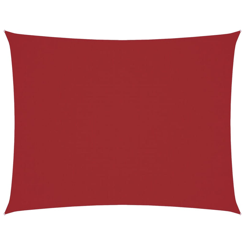 vidaXL Toldo vela de tela Oxford 3x4 m Rojo - Image 18 of 90