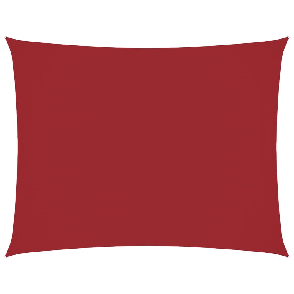 vidaXL Toldo vela de tela Oxford 3x4 m Rojo - Image 19 of 90