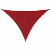 Parasole a Vela Triangolare in Tessuto Oxford Rivestito in PU 3×4×4 m Rosso - Image 4 of 40