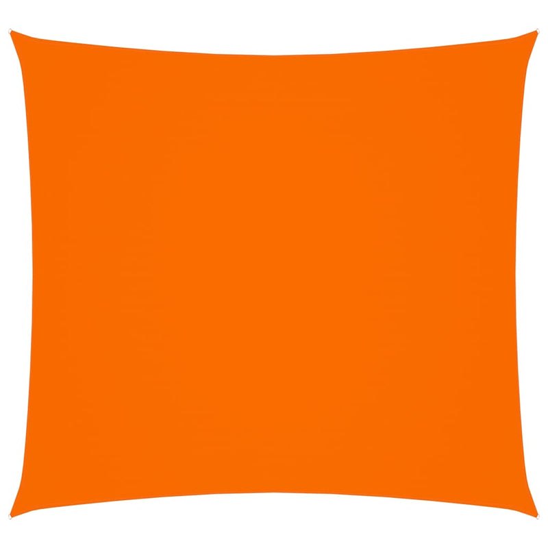 vidaXL Toldo de Vela Cuadrada de Tela Oxford 3x3 m Naranja - Image 8 of 63