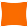 vidaXL Vela Parasol Tejido Oxford 4x4 m Naranja - Image 6 of 36