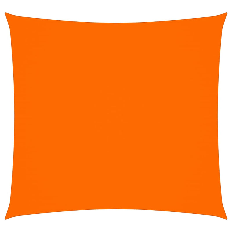 vidaXL Toldo de Vela Cuadrada de Tela Oxford 3x3 m Naranja - Image 9 of 63