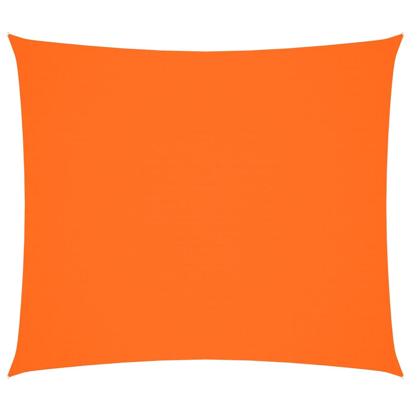 vidaXL Parasole a Vela Oxford Rettangolare 2,5x3 m Arancione - Image 2 of 9
