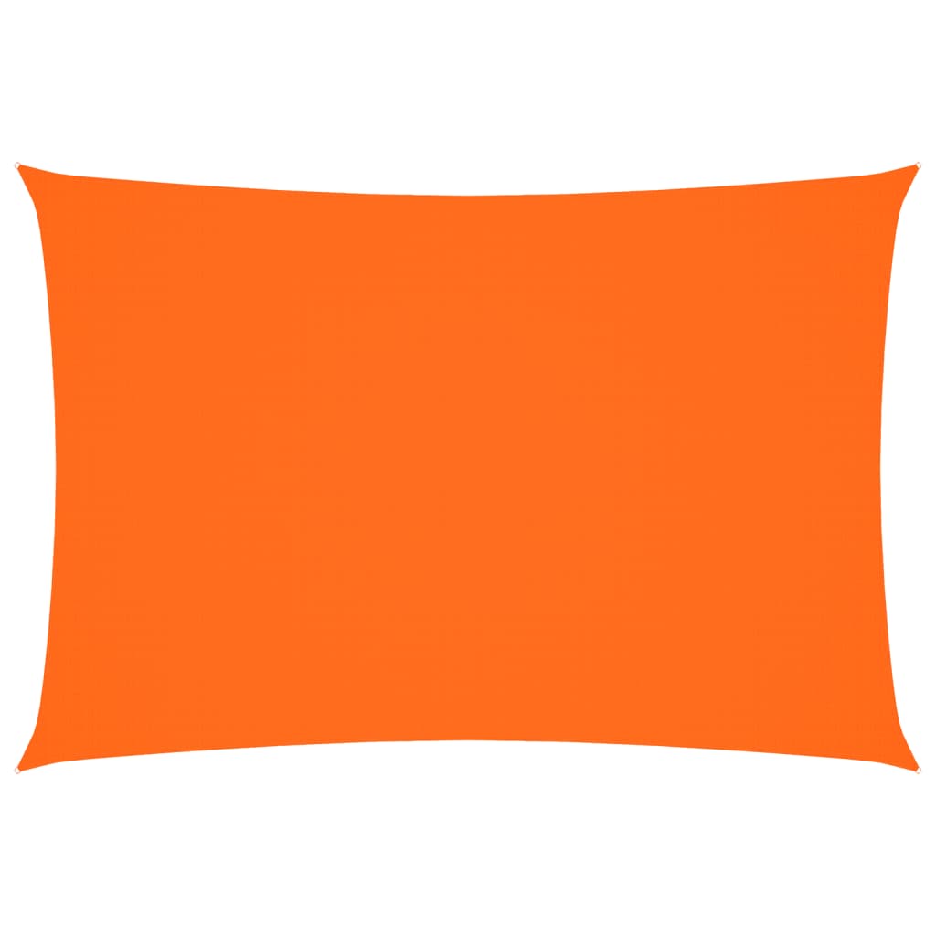 Parasole a Vela Rettangolare Tessuto Oxford 5×3 m Arancione - Image 4 of 40