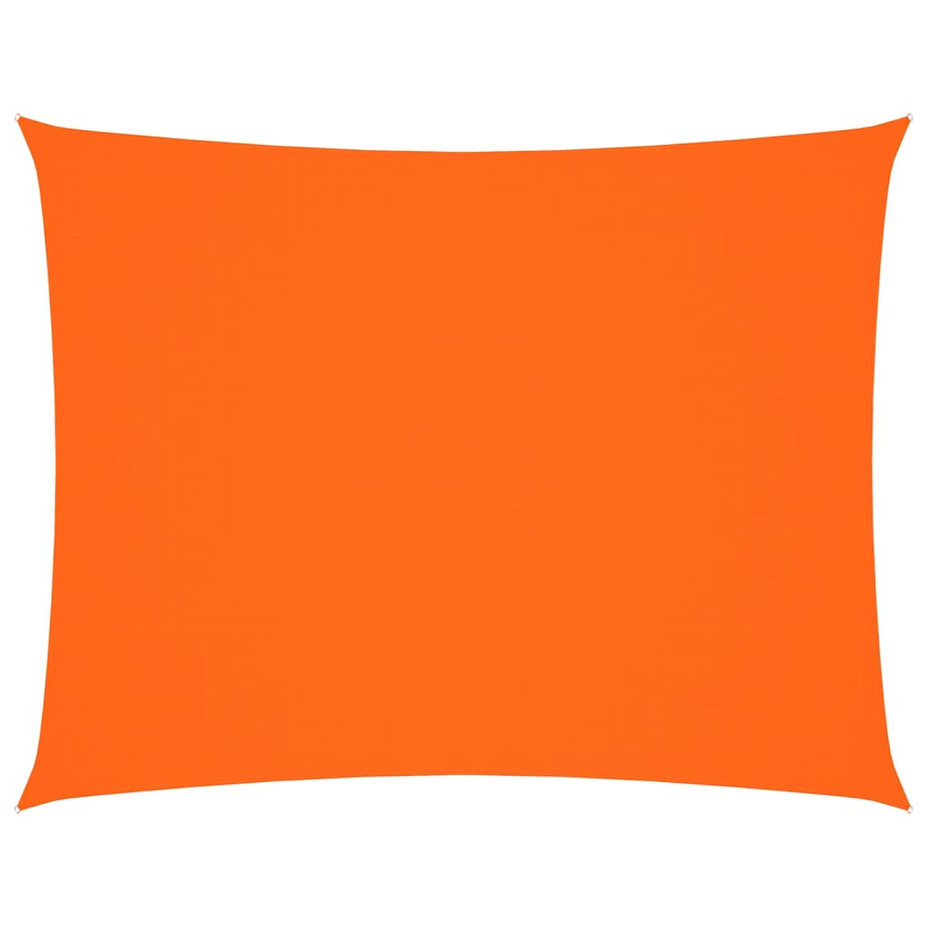 vidaXL Rectangular Sail Shade, 5 x 7 m, Orange Oxford Fabric - Image 2 of 9