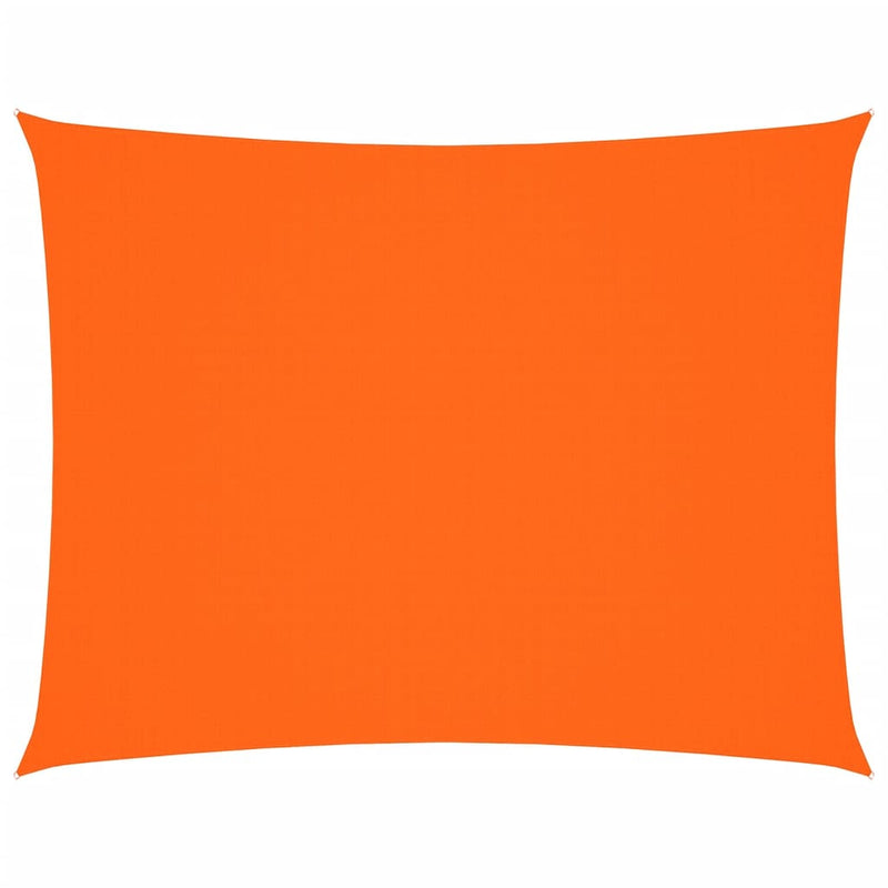 Parasole a Vela in Tessuto Oxford 6×7 m Arancione - Image 4 of 40