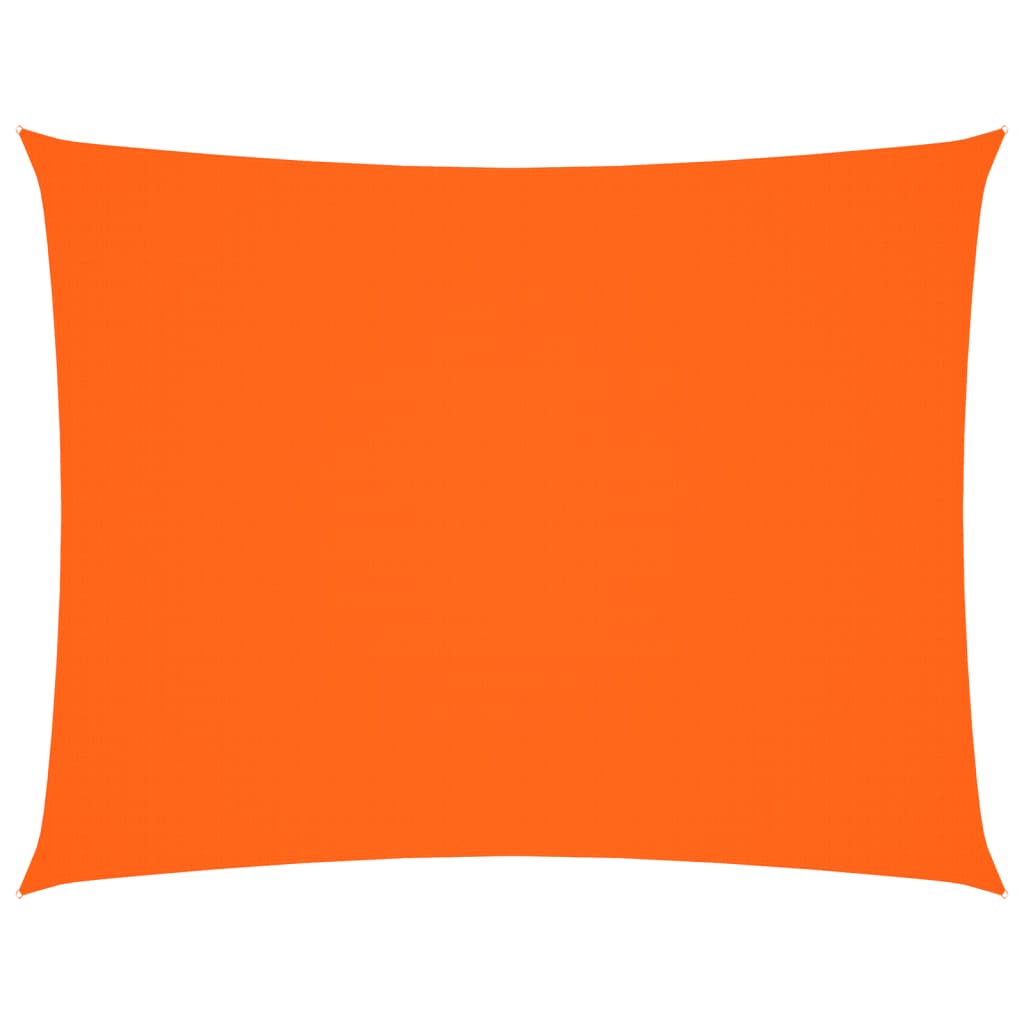 vidaXL Parasole a Vela Oxford Rettangolare 2x4 m Arancione - Image 25 of 162