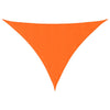 vidaXL Triangular Shade Sail, Oxford Fabric, 5x7x7m, Orange - Image 2 of 9