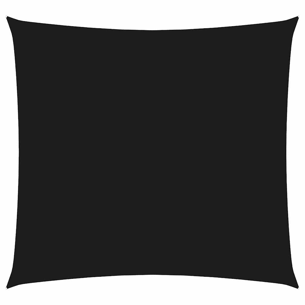 vidaXL Vela de Sombra Cuadrada de Tejido Oxford 2 x 2 m Negra - Image 6 of 27