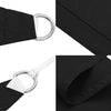 vidaXL Vela de Sombra Cuadrada de Tejido Oxford 2 x 2 m Negra - Image 18 of 27