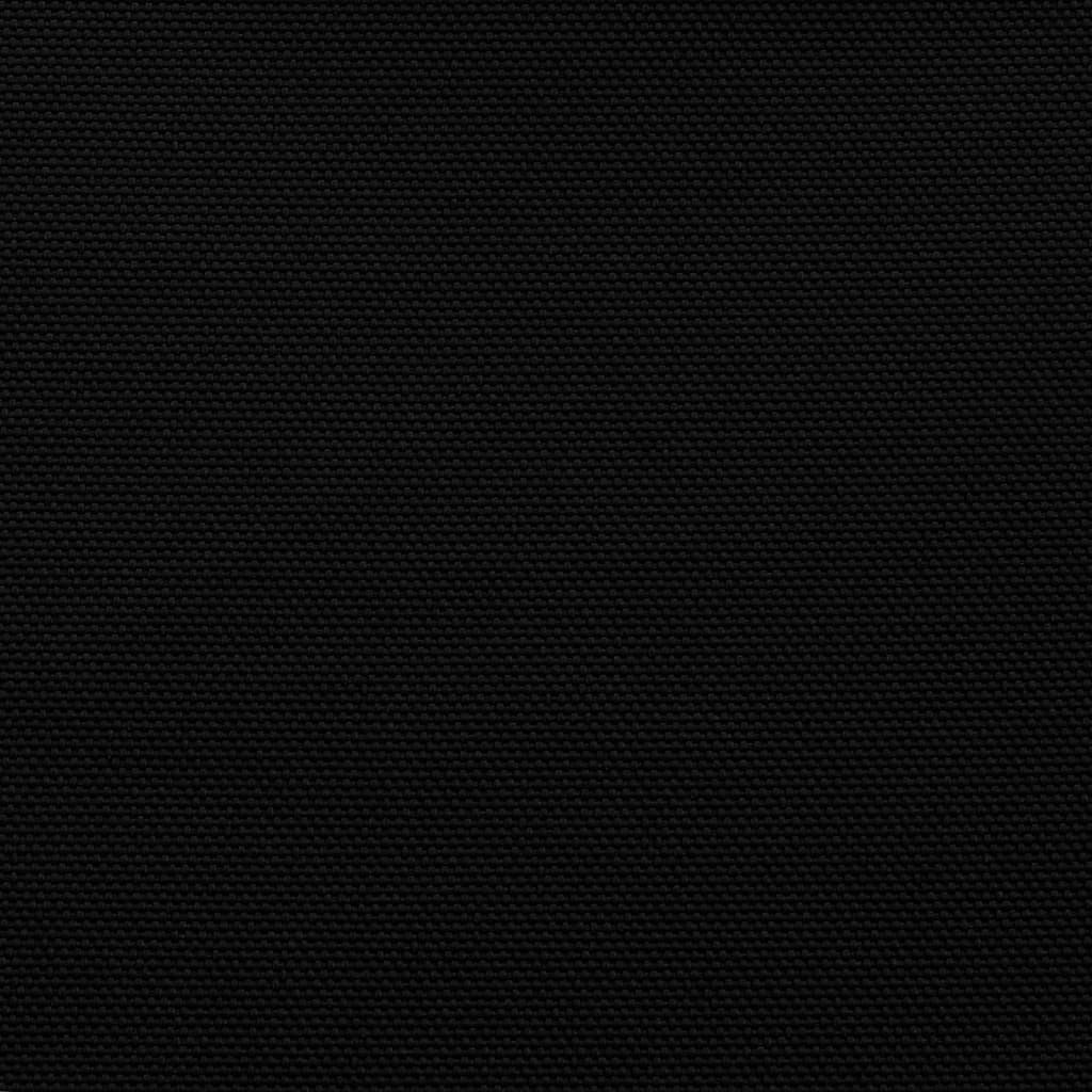 vidaXL Square Oxford Fabric Sail Shade 7x7 m Black - Image 8 of 9