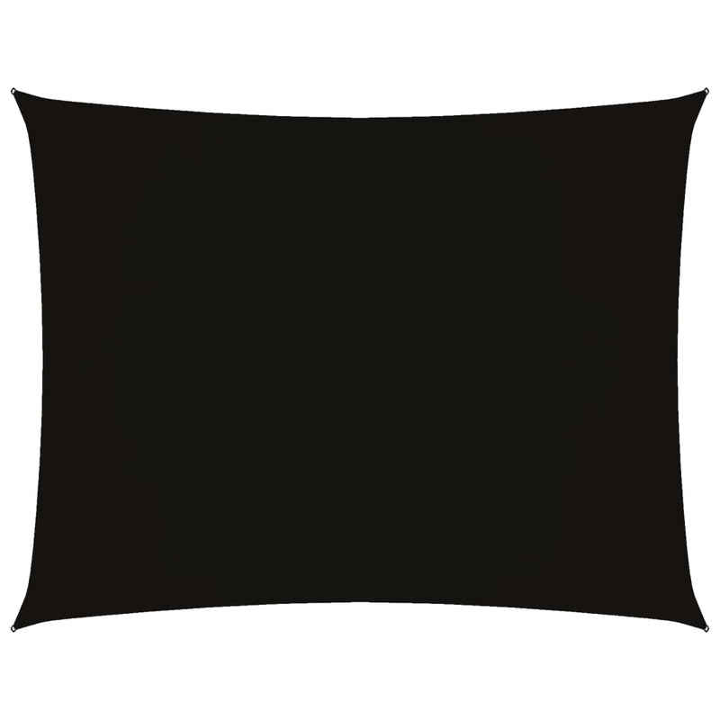 vidaXL Rectangular Oxford Sail Shade 2x3 m Black - Image 20 of 135