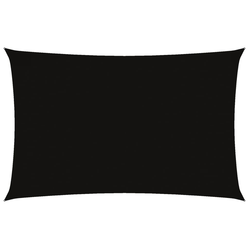 Parasole a Vela in Tessuto Oxford 2,5×5 m Nero - Image 4 of 40