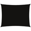 vidaXL Rectangular 3x4 m Black PU Coated Oxford Fabric Shade Sail - Image 18 of 81