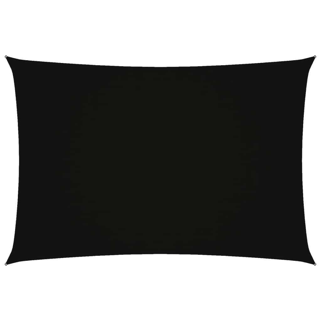 vidaXL Rectangular Oxford Sail Shade 2x3 m Black - Image 23 of 135