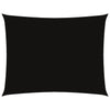 vidaXL Rectangular 3x4 m Black PU Coated Oxford Fabric Shade Sail - Image 12 of 81