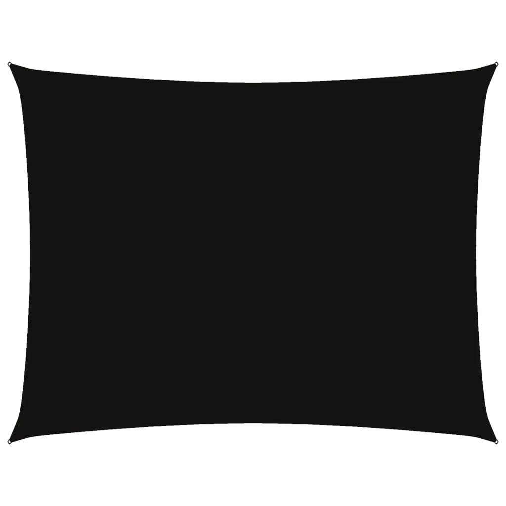 vidaXL Rectangular Oxford Sail Shade 2x3 m Black - Image 26 of 135