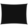 vidaXL Rectangular 3x4 m Black PU Coated Oxford Fabric Shade Sail - Image 15 of 81