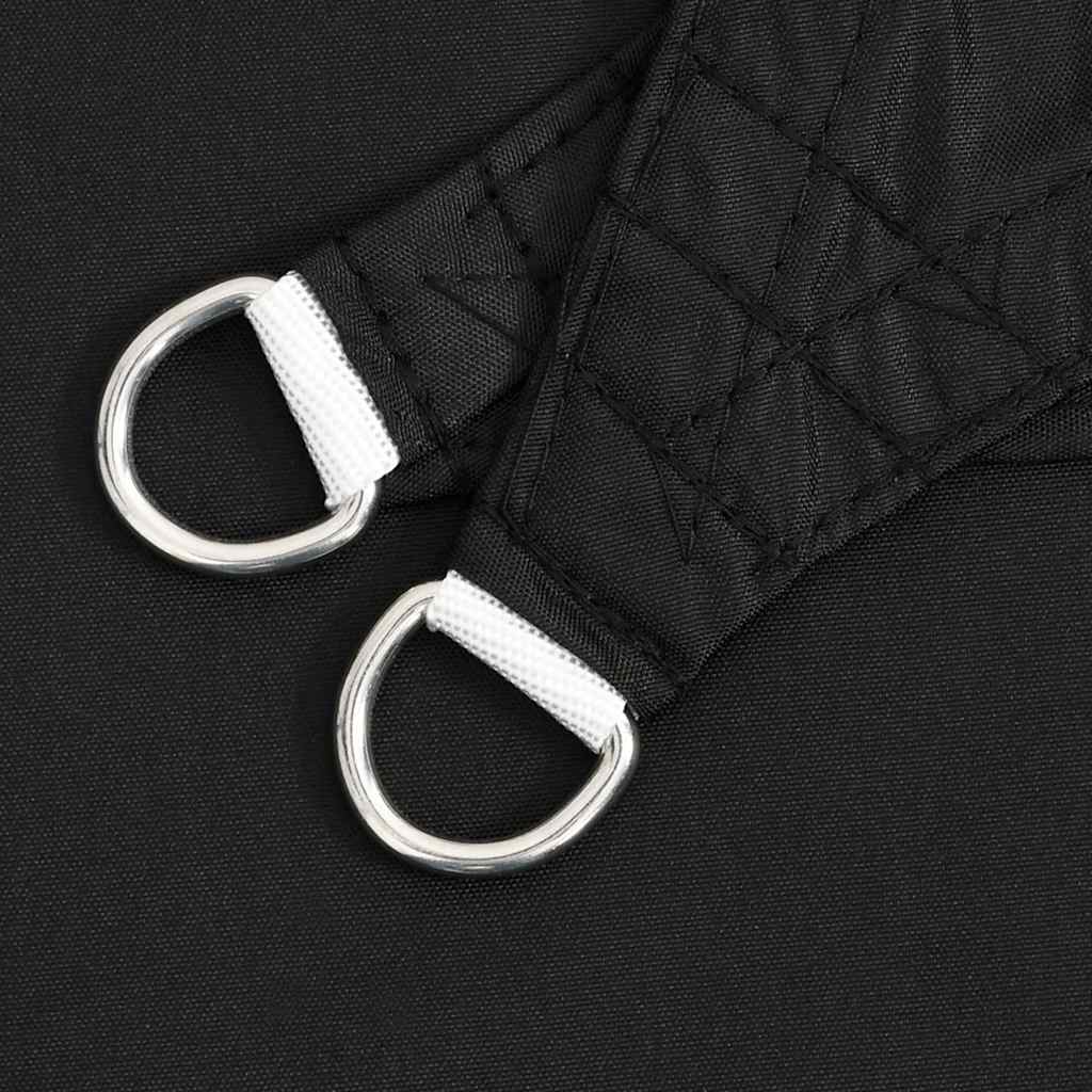 vidaXL Rectangular Oxford Sail Shade 2 x 3.5 m Black - Image 37 of 108