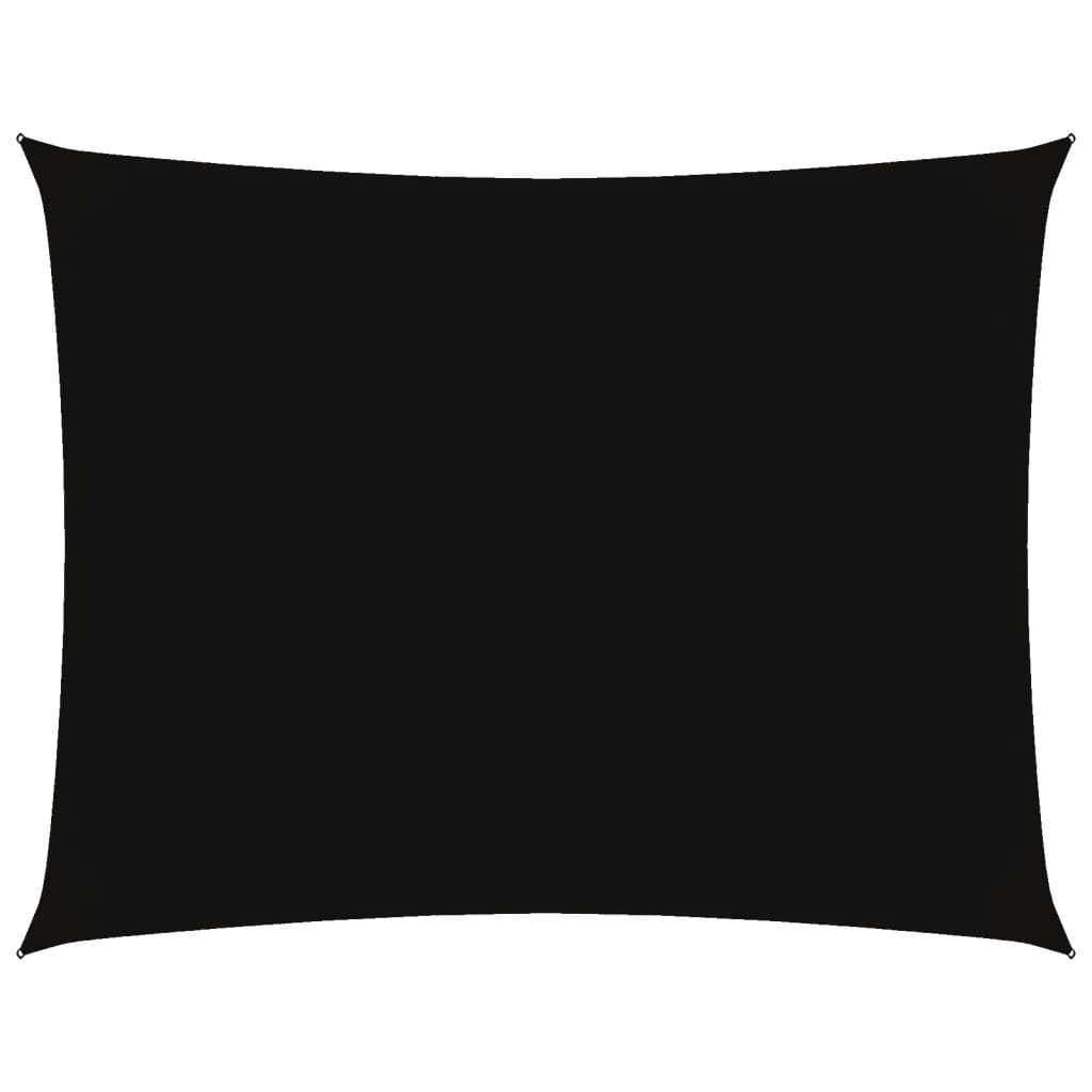 vidaXL Rectangular Oxford Sail Shade 2x3 m Black - Image 21 of 135