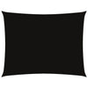 vidaXL Parasole a Vela Oxford Rettangolare 4x5 m Nero - Image 2 of 9