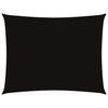 vidaXL Oxford Fabric Rectangular Shade Sail 3.5x4.5 m Black - Image 9 of 45