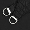 vidaXL Oxford Triangular Sail Shade 3x4x5 m Black - Image 14 of 36
