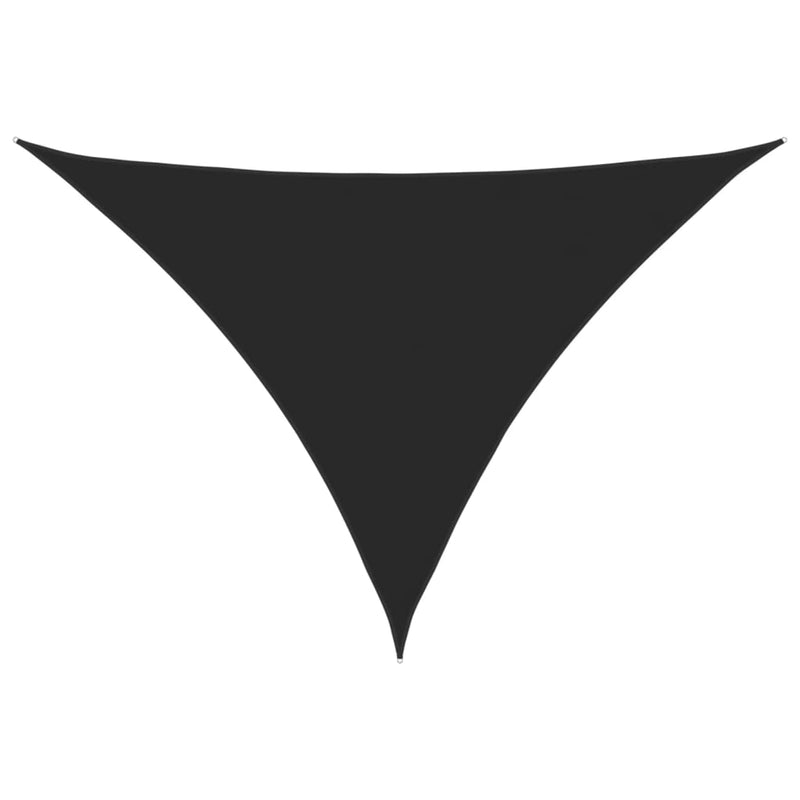 Parasole a Vela Triangolare Oxford rivestito in PU 4×5×5 m Nero - Image 4 of 40