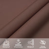 vidaXL Toldo Cuadrado de Tela Oxford con Recubrimiento de PU 2x2 m Marrón - Image 18 of 36