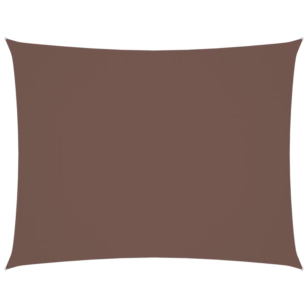 Parasole a Vela Oxford Rettangolare 2,5×4 m Marrone - Image 3 of 22