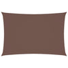 vidaXL Rectangular Shade Sail, Oxford Fabric, 3.5x4.5m, Brown - Image 5 of 27