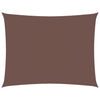 vidaXL Rectangular Shade Sail, Oxford Fabric, 3.5x4.5m, Brown - Image 4 of 27