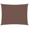 vidaXL Rectangular Shade Sail, Oxford Fabric, 3.5x4.5m, Brown - Image 6 of 27