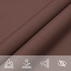 vidaXL Toldo Vela Oxford Rectangular 2x5 m Marrón - Image 48 of 72
