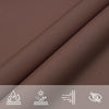 vidaXL Toldo Vela Oxford Rectangular 2x5 m Marrón - Image 45 of 72