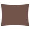 vidaXL Oxford Fabric Rectangular Sun Shade Sail 2x4.5 m Brown - Image 7 of 54
