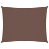vidaXL Oxford Fabric Rectangular Sun Shade Sail 2x4.5 m Brown - Image 11 of 54