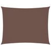 vidaXL Rectangular Shade Sail, 3x4 m, PU-Coated Oxford Fabric, Brown - Image 16 of 90