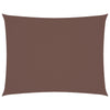 vidaXL Rectangular Shade Sail, 3x4 m, PU-Coated Oxford Fabric, Brown - Image 20 of 90