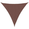 vidaXL Triangular Oxford Fabric Sail Shade 6x6x6m Brown - Image 2 of 9