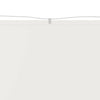 vidaXL Paravento Verticale Bianco 100x1200 cm Tessuto Oxford - Image 3 of 6