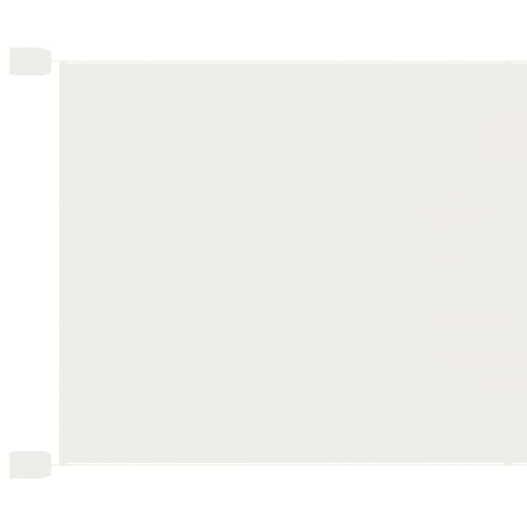 vidaXL Vertical Windscreen, Oxford Fabric, 140x420 cm, White - Image 3 of 10