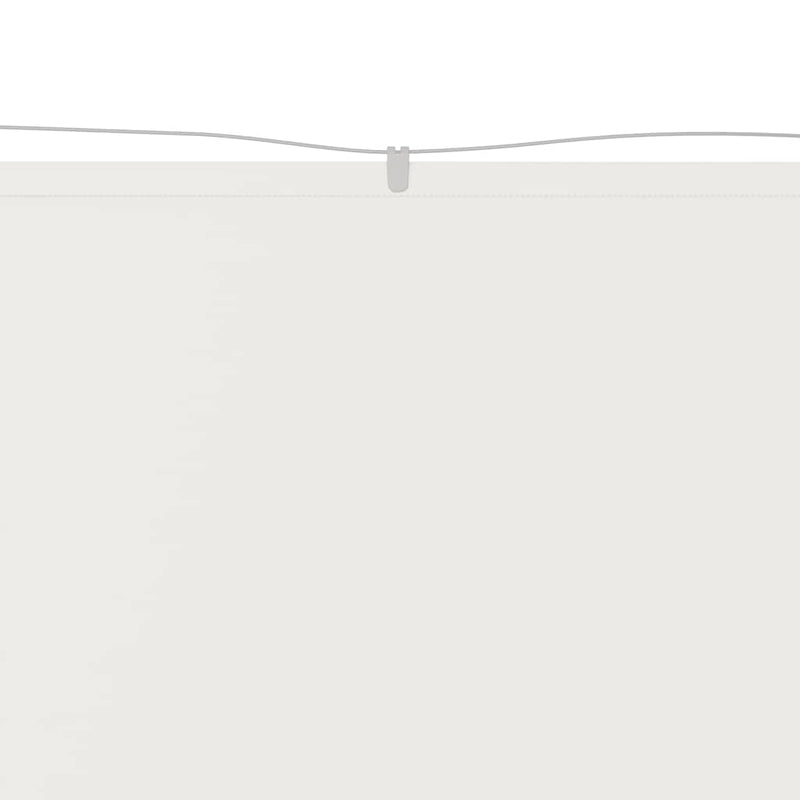 vidaXL Vertical Windscreen, Oxford Fabric, 140x420 cm, White - Image 5 of 10