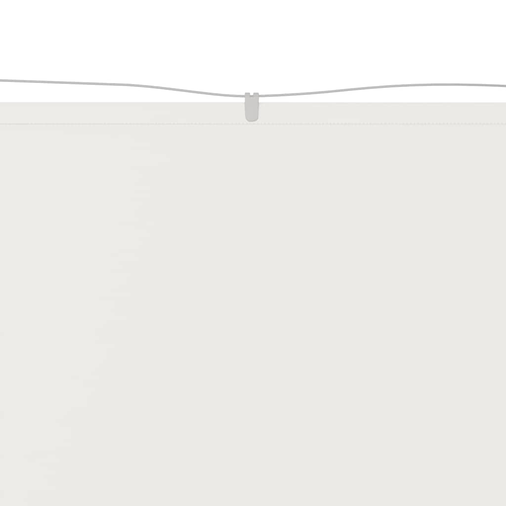 Paravento Verticale Tessuto Oxford 140x800 cm Bianco - immagine 6 | SolPatio - Image 6 of 12